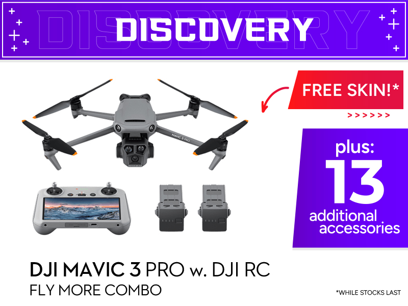 DJI Mavic 3 Pro Discovery Combo w. DJI RC